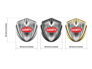 Bugatti High End Auto Logo Abzeichen Limitierter Stil Schick